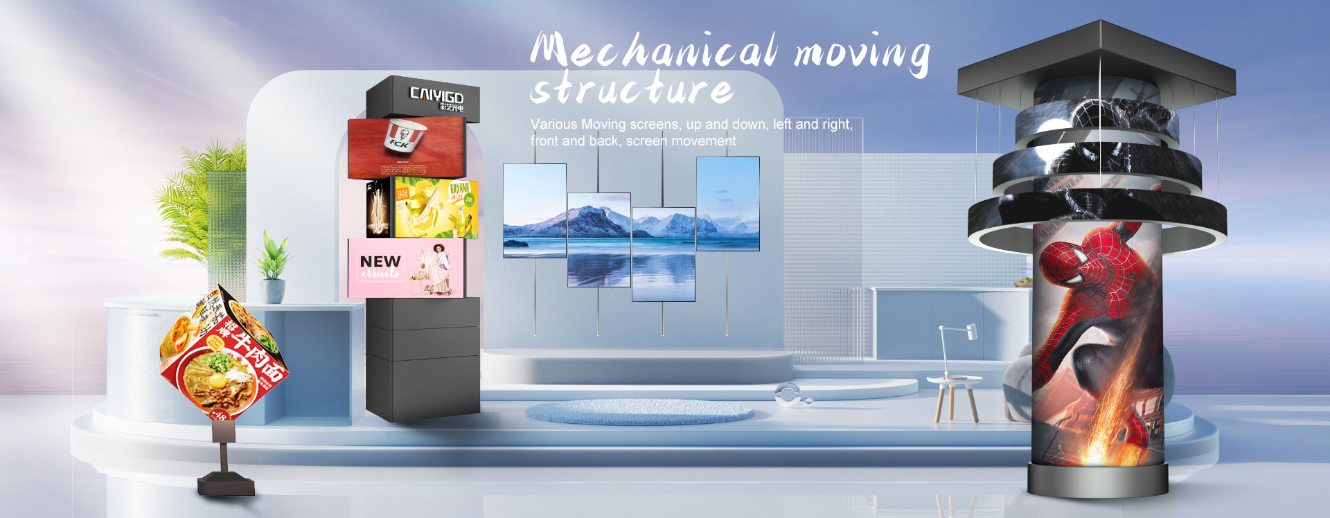 qualità Schermo muoventesi del LED fabbrica